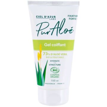 Gel coiffant - 73% Aloe Vera - Fixation Forte