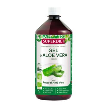 Super Diet - Gel d'Aloe vera bio à boire - 1 litre