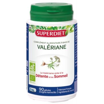 Valériane bio - 90 gélules - Super Diet 