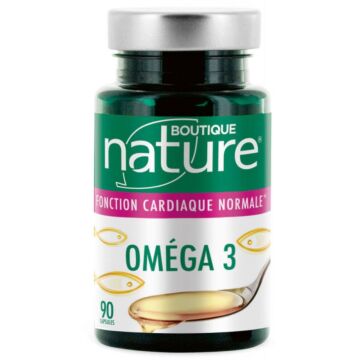 Oméga 3 - Boutique Nature - 90 capsules