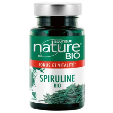 Spiruline bio en comprimé - Boutique Nature - 90 comprimés