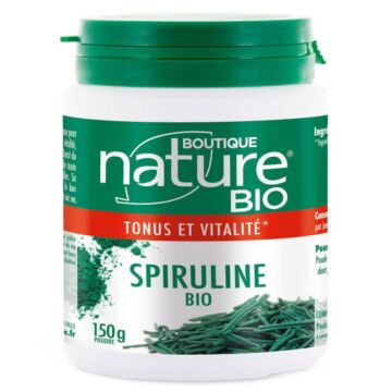 Spiruline bio en poudre - Boutique Nature