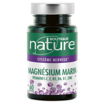 Magnésium marin 60 comprimés Boutique Nature