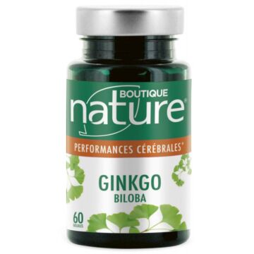Ginkgo biloba - Boutique Nature - 60 gélules