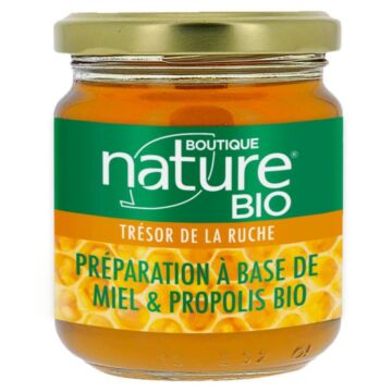 Préparation Miel & Propolis bio - Boutique Nature