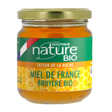 Miel de Bruyère bio français - Boutique Nature