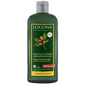 Shampoing restructurant à l'huile d'argan bio - Logona