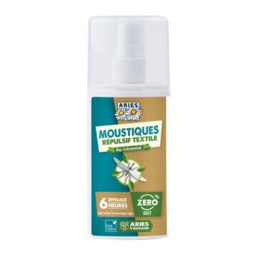 Spray anti-moustiques répulsif textile Aries 100 ml