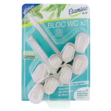 Bloc WC Ecocertifié - Menthe eucalyptus - Etamine du Lys