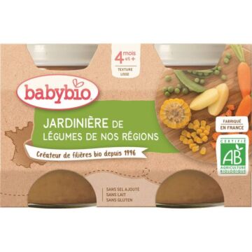 Petits pots Jardinière de légumes - babybio