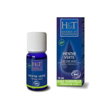 Menthe verte (Mentha spicata) bio - Huile essentielle - Herbes & Traditions