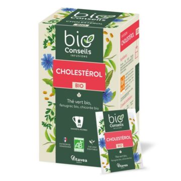 Bio Conseils - Infusion Cholestérol bio et équitable - 20 sachets