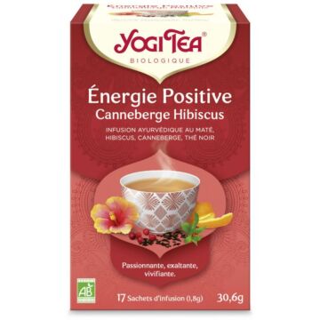 Infusion ayurvédique Energie positive bio de Yogi Tea - 17 sachets