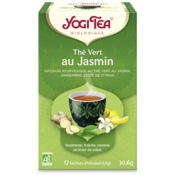 Infusion Ayurvédique Thé vert au jasmin - Yogi Tea