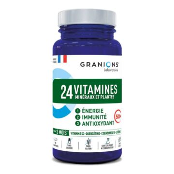 24 Vitamines Minéraux et Plantes - Sénior