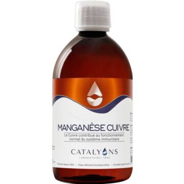 Manganèse Cuivre de Catalyons, flacon de 500 ml