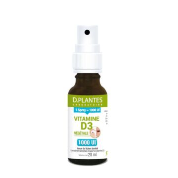 Vitamine D3 végétale 1000 UI Spray