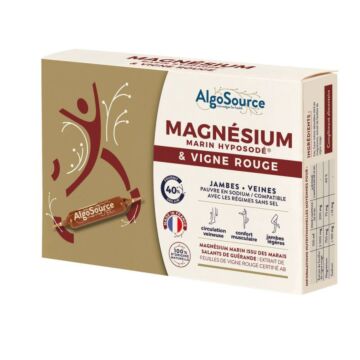 Magnésium Marin Hyposodé & Vigne rouge