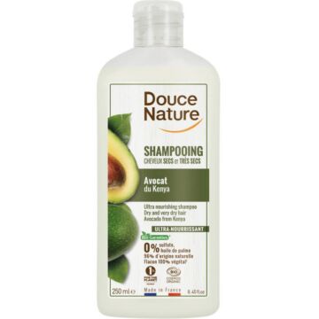 Douce Nature - Shampooing cheveux secs et très secs Avocat bio
