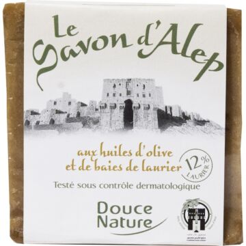 Savon d'Alep 12% laurier - Douce Nature 