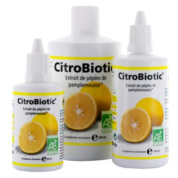 Extrait de pépins de pamplemousse Bio - Citrobiotic