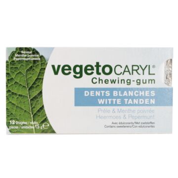 Chewing-gum dents blanches - Végétocaryl