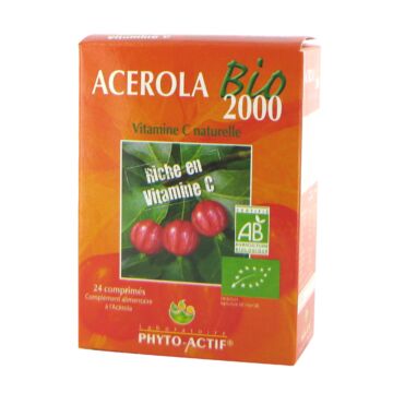 Acérola bio 2000  Phyto-Actif
