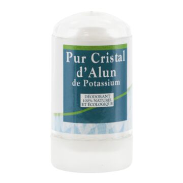 Pur cristal d'Alun de Potassium de Nutrition concept