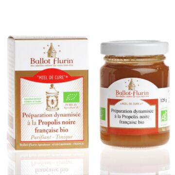 Miel de cure bio Ballot Flurin à la propolis