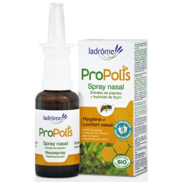 Propolis spray nasal extraits de plantes + thym Ladrôme