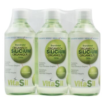 Silicium organique buvable Vitasil - 3x500ml - Dexsil