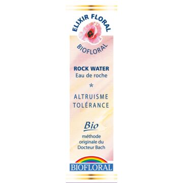 Eau de roche (rock water) 27 - fleur de Bach bio - Biofloral
