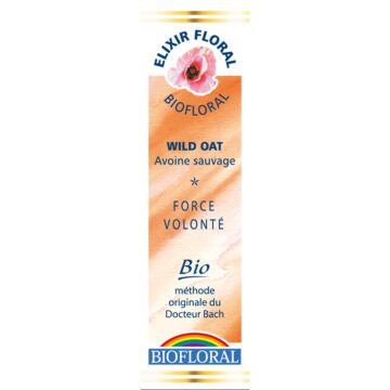 Folle avoine (wild oat) 36 - fleur de Bach bio - Biofloral