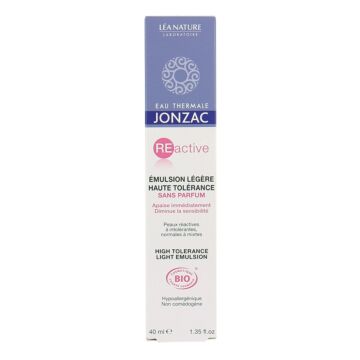 Emulsion légère haute tolérance REactive Jonzac 40 ml