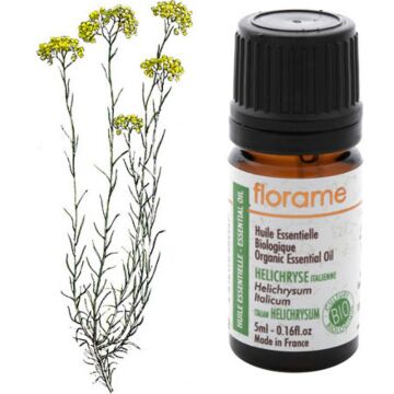 Hélichryse italienne Bio - Florame (Helichrysum italicum) - Huile essentielle