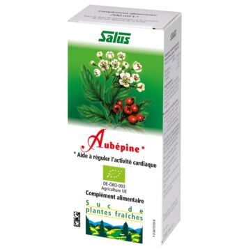 Suc de plantes bio Aubépine - Salus