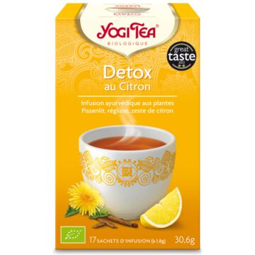 Infusion ayurvédique Detox au citron - Yogi Tea