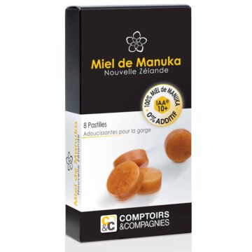 Pastilles 100% miel de manuka - Comptoirs et Compagnies
