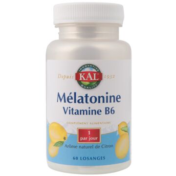 Mélatonine Vitamine B6 - Solaray Kal