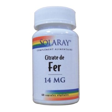 Fer - 14mg - Solaray