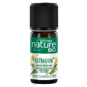 Boutique Nature - Huile essentielle d'Estragon bio Artemisa dracunculus - 5 ml