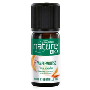 Boutique Nature - Huile essentielle de Pamplemousse bio (Citrus paradisii) - 10 ml