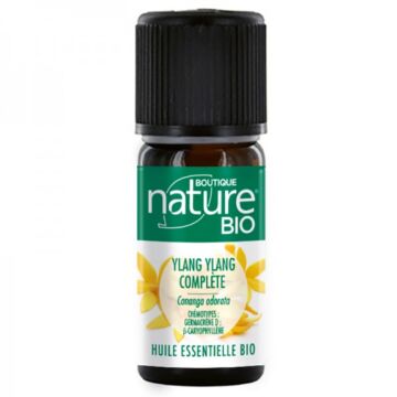 Boutique Nature> HE Ylang Ylang Complète BIO (Cananga odorata ) - 10 ml