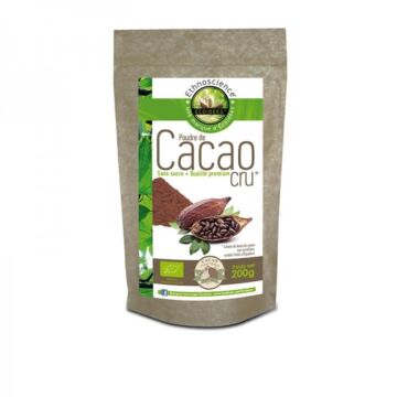 Cacao cru en poudre bio sans sucre - Ethnoscience