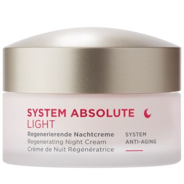 Crème de nuit Anti-âge Light - System Aboslute - Annemarie Borlind