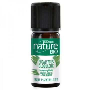 Boutique Nature - Huile essentielle d'Eucalyptus globuleux bio - 10 ml