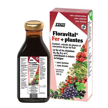 Floradix Floravital sans gluten Salus