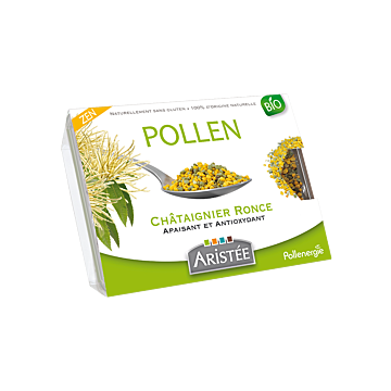 Pollen Châtaignier ronce bio surgelé Aristée (Pollenergie)