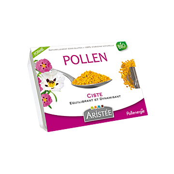 Pollen de Ciste bio surgelé Aristée (Pollenergie)