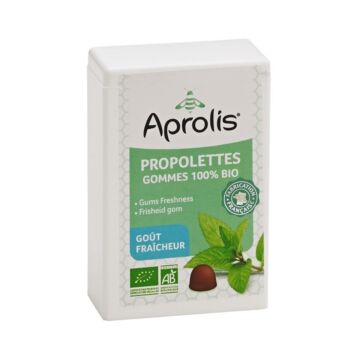 Aprolis - Propolettes gommes 100% bio goût fraicheur - 50 g